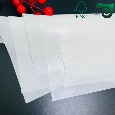 FSC  PFAS Free 45g 50g Kit7 Kit8 Uncoated Food Wrapping Paper High Temp Resistant
