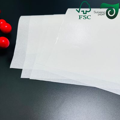 FSC  PFAS Free 45g 50g Kit7 Kit8 Uncoated Food Wrapping Paper High Temp Resistant