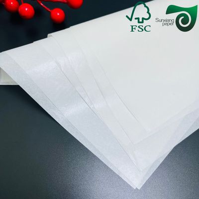 FSC PFAS Free 45g  Greaseproof Food Wrapping Paper Kit7 Kit9 Global Food Contact Standards