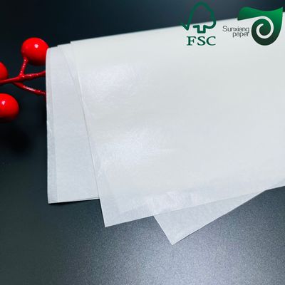 FSC  PFAS Free 45g 50g Kit7 Kit8 Uncoated Food Wrapping Paper High Temp Resistant