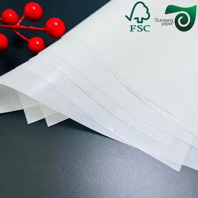 FSC PFAS Free 50g Uncoated Food Wrapping Paper  Kit3 Kit6  High Temperature Resistant