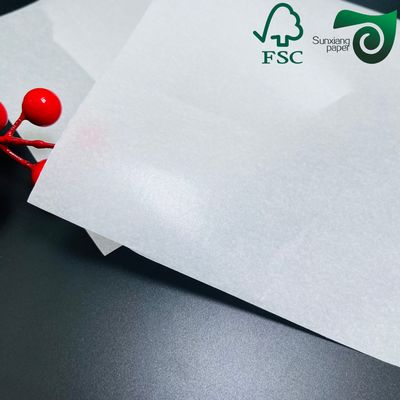 FSC 100gsm 120gsm Natural White Kraft Paper  For Grocery Shopping Bags Packaging