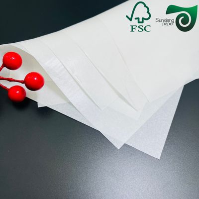 FSC Double Sided Silicone Baking Parchment Paper 30gsm 40gsm Jumbo Rolls Kraft Paper Board