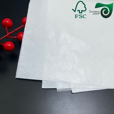 FSC Food Safe White Kraft Paper  40gsm With 10g PE Coating For Premium Food Packaging