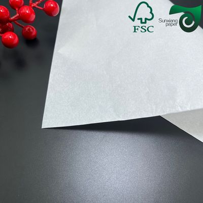 40g Weißes Kraftpapier mit 10g PE-Beschichtung, lebensmittelecht, für Lebensmittelverpackungen, FSC