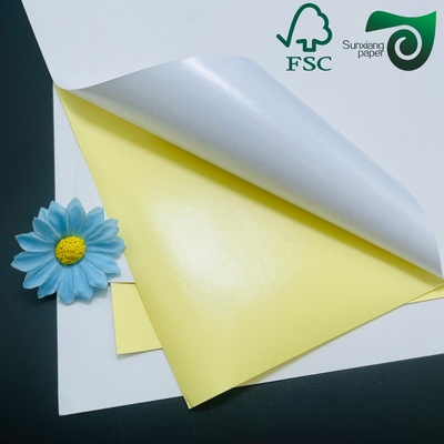 FSC High Gloss White C1S  Coated One Side  Art Paper  70gsm 80gsm For Product Labels