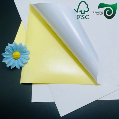 FSC High Gloss White C1S  Coated One Side  Art Paper  70gsm 80gsm For Product Labels