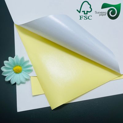 FSC Tyvek Paper Fabric White Tear Moisture Resistant For Wristbands Adhesive Stickers