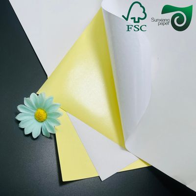 Single Sided Chrome Coated Paper 80gsm High Gloss White For Premium Labels Packaging