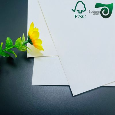 FSC 68gsm Moisture Resistant White Paper Ideal For Wine Glass Beer Bottle Labels