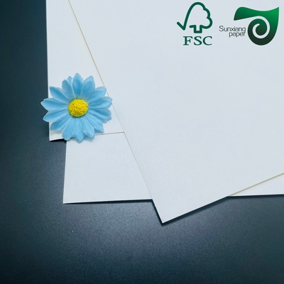 FSC 80gsm 90gsm One Side Coated Beverage Bottle Label Paper For Printing 37" 23"