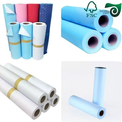 FSC Blue Digital Engineering Drawing Paper 80gsm  20'' 24''   50 Yards 2 Inch Core
