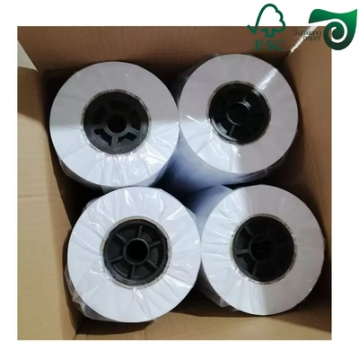 24" 500ft CAD Plotter Inkjet Bond Paper Roll Tailored For Garment Industry