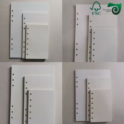 FSC Certified 70gsm 80gsm   Virgin White Kraft Paper  Rolls Sheets For Printing Packaging