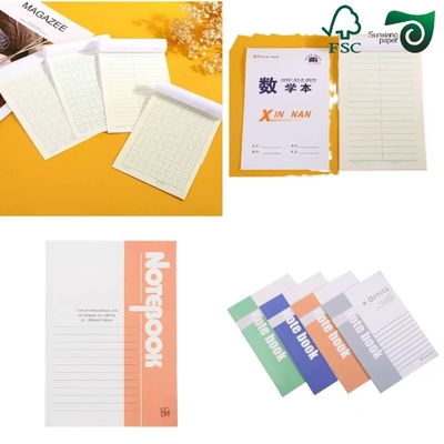 Environmentally Friendly Natural Offset Printing Paper 70g 120g Color Cream Paper For Books