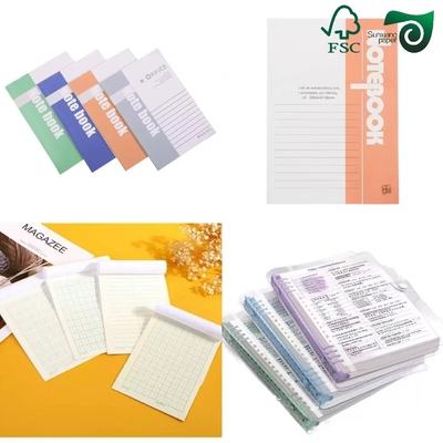 Virgin Wood Pulp High Bulky Book Paper 65g 70g 75g In Sheet Or In Reels Cardboard FSC