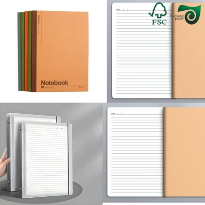 FSC Certified Cream Uncoated Wood Free Paper 60gsm 70gsm 80gsm For School Notebooks