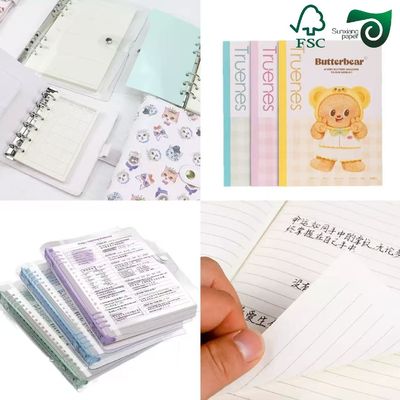 FSC Certified Waterproof Stone Paper 120gsm 600gsm  Tear Resistant For Notebook Making