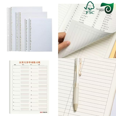 FSC Certified 80gsm 90gsm Super White Offset Paper  Superior Printing Performance