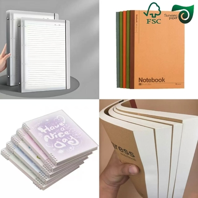 75gsm 80gsm Cream Bond Paper FSC With Smooth Finish For Book Text Publishing 8.5" 11"