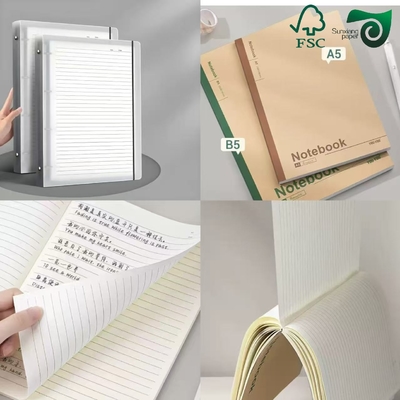 FSC  80gsm Super White Offset Paper Sheets With Excellent Printing Performance