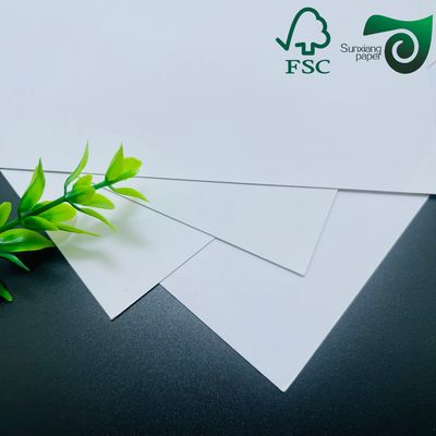 300gsm Coated Recycled Duplex Board Grey Back Ideal For Notebook Covers