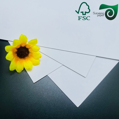 FSC Double Side White Duplex Board Sheets 1mm 1.2mm 1.5mm 2mm Thick Options