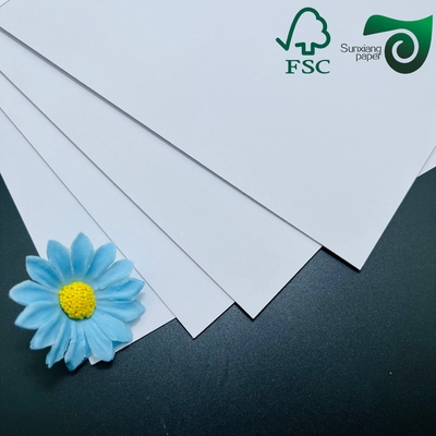 FSC Double Side White Duplex Board Sheets 1mm 1.2mm 1.5mm 2mm Thick Options