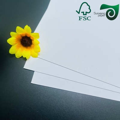 FSC Double Side White Duplex Board Sheets 1mm 1.2mm 1.5mm 2mm Thick Options