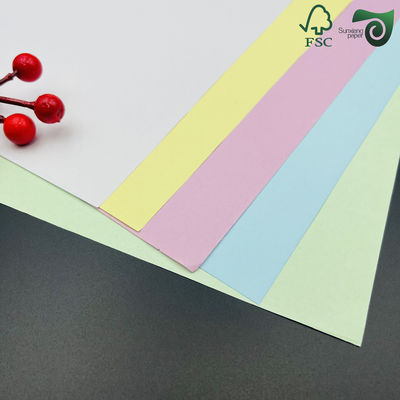 500 Sheets  Ream Digital NCR Paper 60gsm CB White Top CFB Middle Colored