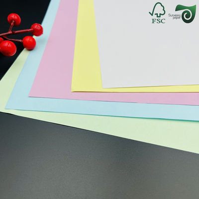 500 Sheets  Ream Digital NCR Paper 60gsm CB White Top CFB Middle Colored