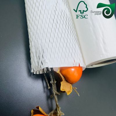 FSC Certified 100gsm White Brown Honeycomb Wrap  Eco Protection For Fragile E Commerce Goods