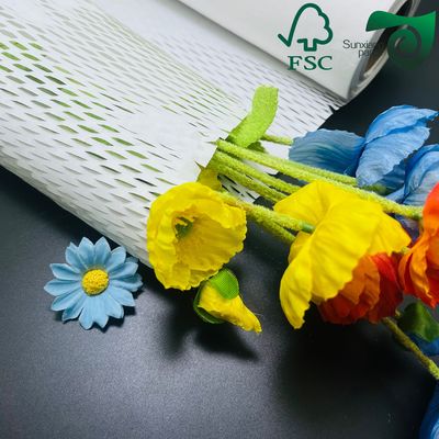 FSC 80gsm White Brown Honeycomb Paper  Eco Friendly Cushion for E Commerce Fragile Goods