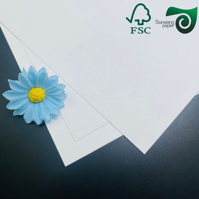325gsm FSC Uniform White Coated Kraft Back Paper  Ideal For Premium Bread Packaging
