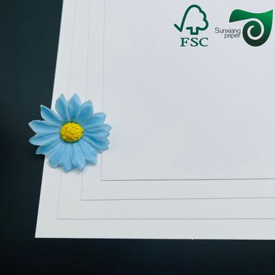325gsm FSC Uniform White Coated Kraft Back Paper  Ideal For Premium Bread Packaging