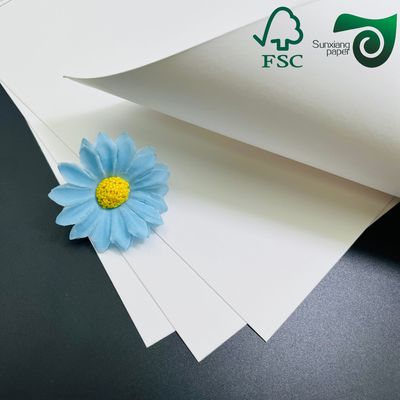 FSC 150gsm 170gsm 190gsm Virgin White Kraft Paper Rolls  Perfect For Making Paper Bags