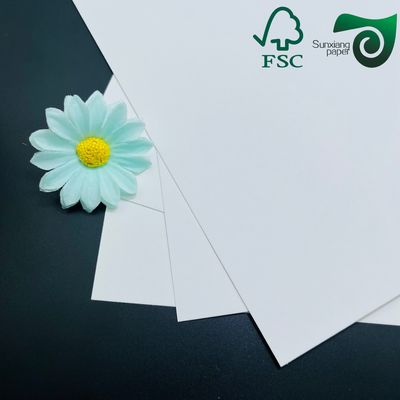 FSC 150gsm 170gsm 190gsm Virgin White Kraft Paper Rolls  Perfect For Making Paper Bags