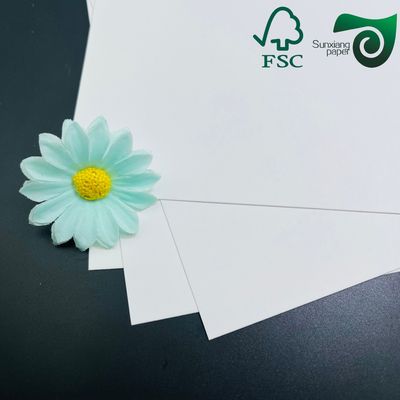 FSC Food Safe White Kraft Paper For Bag Making Ultra Strong Tearproof All Wood Pulp