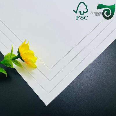 FSC Certified Virgin White Kraft Paper Rolls 170gsm 190gsm For Paper Bag Making