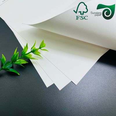 FSC 200gsm Virgin White Kraft Paper Rolls 24"   35"  Perfect For Making Paper Bags