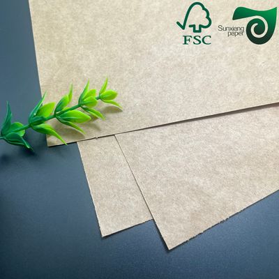 FSC 90gsm High Strength Brown Kraft Paper  Food Grade Bag Paper For Kraft Paper Bags Handbags