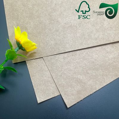 FSC High Wet Strength Brown Kraft Paper Rolls For Cooling Pads  70gsm 100gsm