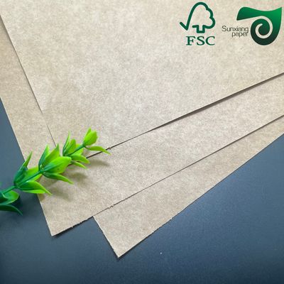 FSC Certified Natural Kraft Paper 100gsm 90gsm Premium Solution For Grocery Bags Packaging