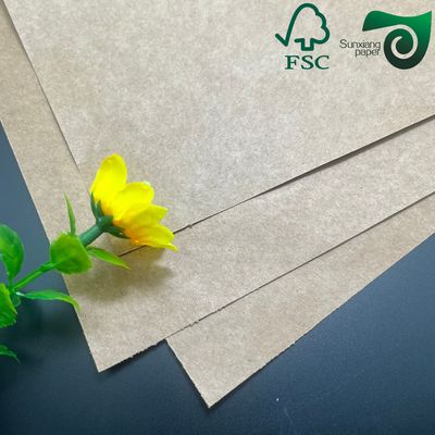 FSC Certified High Wet Strength Brown Kraft Paper Rolls  70gsm 100gsm  For Cooling Pads