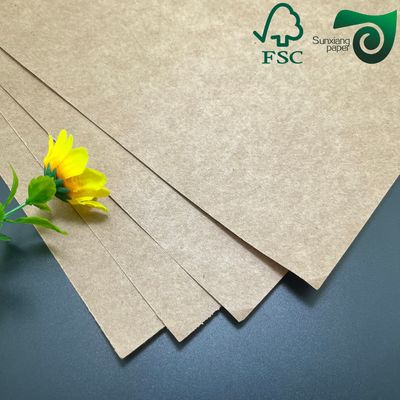 FSC 80gsm  90gsm High Wet Strength Brown Kraft Paper Rolls For Evaporative Cooling Pads