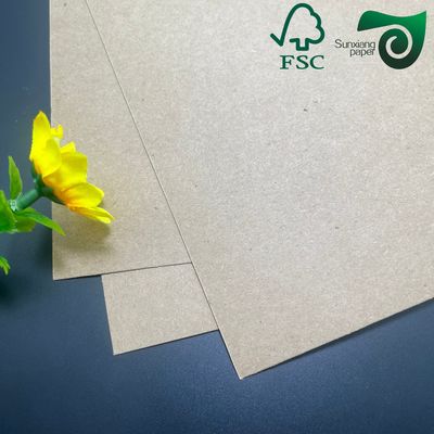 80g Natural Brown Wet Strength Packaging Kraft Wrapping Board FSC Kraft Liner Paper