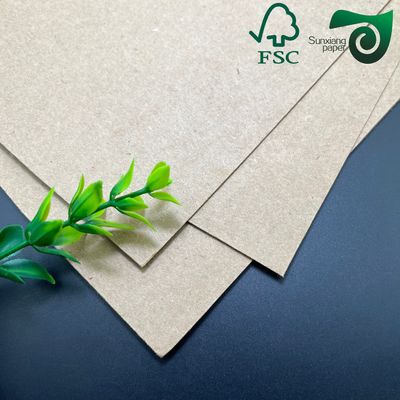 300gsm Virgin Kraft Liner Paperboard For Carton Liner Gift Packaging Protective Packing