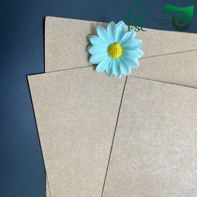 Box Brown Kraft Liner Free Sample A4 Size Ideal Packaging Material Strong Durable And Environmentally Friendly Sheets