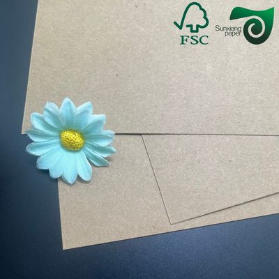 FSC 200grs White Face Coated Kraft Liner Board For Kitchen Roll Core