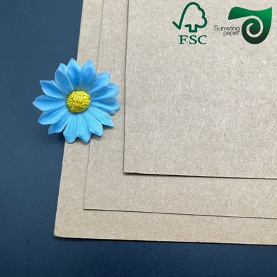 High Burst Strength Recycled Kraft Liner Board  120gsm 150gsm Eco Friendly Packaging Material